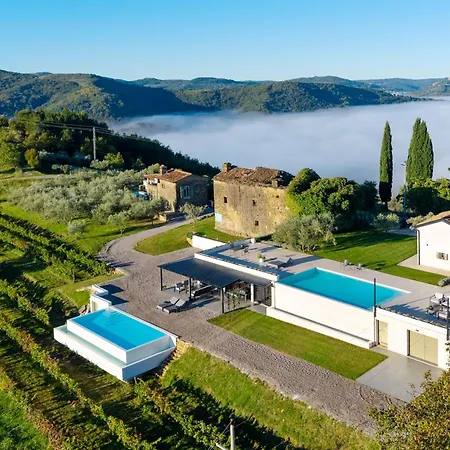 别墅 Casa Mille Olivi - Peaceful View House, Private 50m2 Pool, Near Motovun *