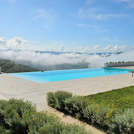 With Private Pool & View Near Motovun, Casa Mille Olivi Heritage Vila