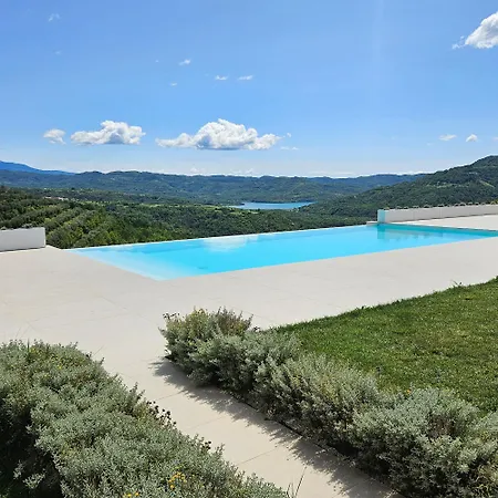 Villa Casa Mille Olivi - Peaceful View House, Private 50m2 Pool, Near Motovun Buzet